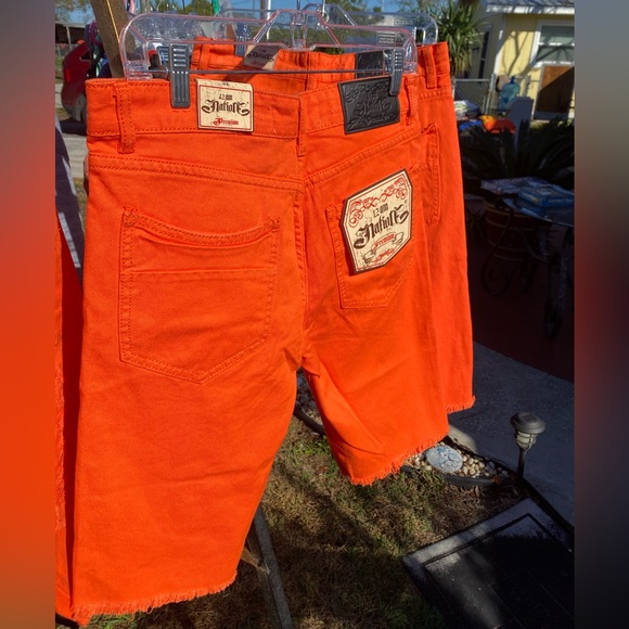 Orange Male Shorts - Picture 3 of 5